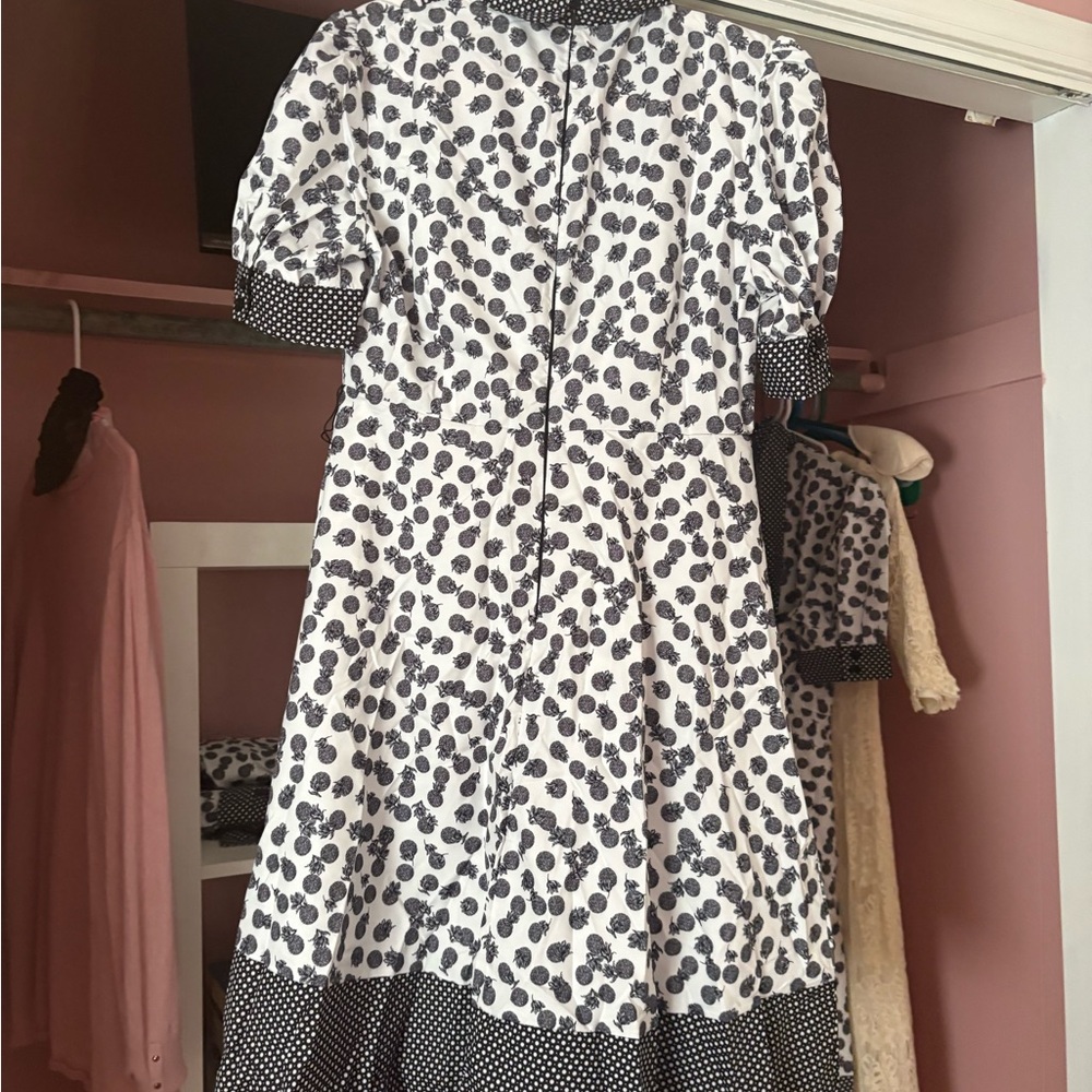 Polka Dot Midi Dress